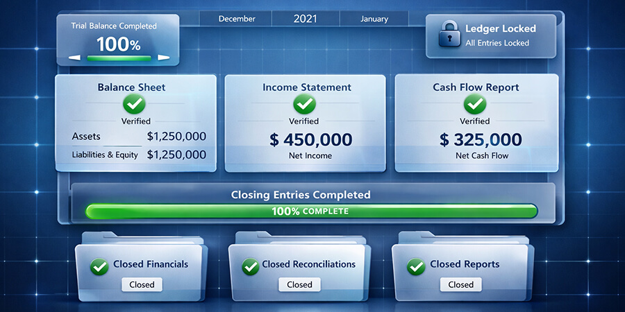 Month-End & Year-End Closing